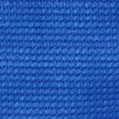 Greatstore Balkonsko platno modro 75x500 cm HDPE