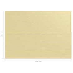 Vidaxl Preproga za šotor 250x350 cm bež