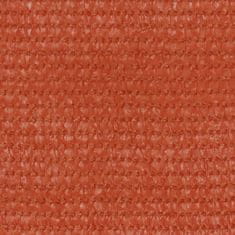 Vidaxl Balkonsko platno oranžno 75x600 cm HDPE