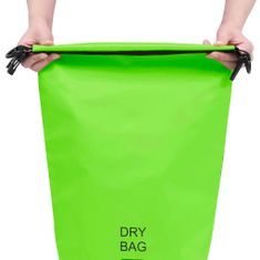 shumee Torba Dry Bag zelena 10 L PVC