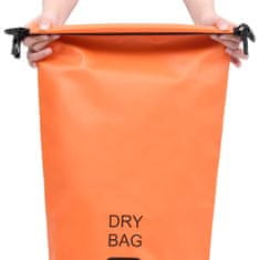 Vidaxl Torba Dry Bag oranžna 20 L PVC