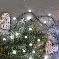 Emos Cherry božične lučke, 80 LED, 8 m, hladna bela