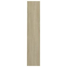 Vidaxl Stenska omara za čevlje sonoma hrast 80x18x90 cm iverna plošča