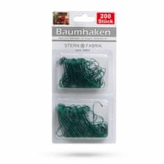 Family Christmas Obešalniki za božične okraske - temno zeleni - 200 kosov / paket