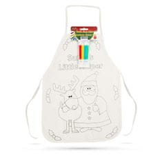 Family Christmas Predpasnik za barvanje s flomastri 56 x 34 cm