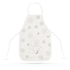 Family Christmas Predpasnik za barvanje s flomastri 56 x 34 cm