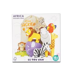 Le Toy Van Petilou Zložljivi stolp Afrika 9 kosov