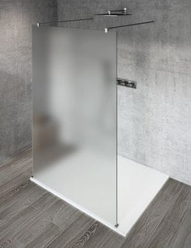 Gelco GELCO VARIO Kromirana Enodelna Tuš Zaslon, Mat Steklo, 1200mm