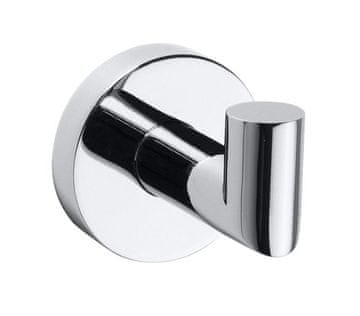 SAPHO Kromiran Dvojni Kopalniški Kavelj SAPHO X-ROUND