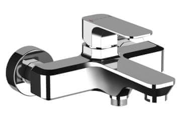 SAPHO SPY Stenska Kopalniška Pipa s Tuš Preklopnikom, Krom