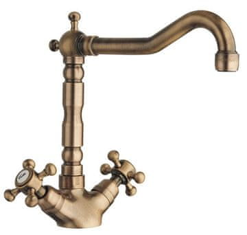 SAPHO Retro Kuhinjska Pipa ANTEA - Bronzasta Eleganca za Vaš Dom