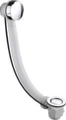 AQUALINE Eleganten komplet za kad z bovdenom, dolžina 730mm, mosaz/chrom finish