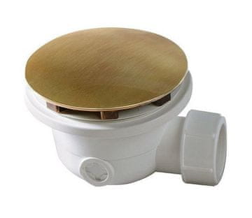 POLYSAN Bronasta sifonska enota 90mm DN40, črna plastika, sistem za enostavno čiščenje