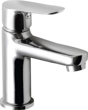 SAPHO Kompaktna Chromirana Umyvadlová Pipa za Majhne Prostore 139mm