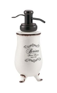 Gedy AMELIE Retro Keramični Dozator za Milo, 230ml, Samostoječa Bela