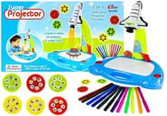 Lean-toys Projektor za slikanje set 36 vzorcev diapozitivov