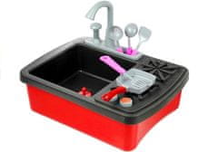 Lean-toys Kuhinjski umivalnik z črpalko za vodo + dodatki