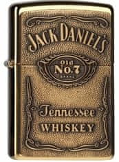 Zippo Jack Daniels vžigalnik, polirana medenina