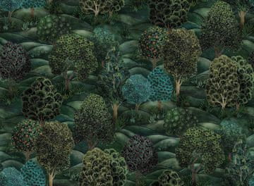 Cole & Son Ozadje Forest 9028, kolekcija BOTANICAL