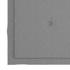 Vidaxl Blazine za vrtne stole 6 kosov sive 50x50x4 cm blago