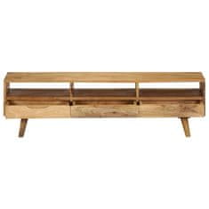 Vidaxl TV omarica iz trdnega mangovega lesa 140x30x41 cm