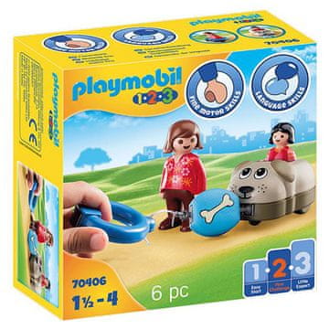 Playmobil Pasji vlakec 70406, Pasji vlakec 70406