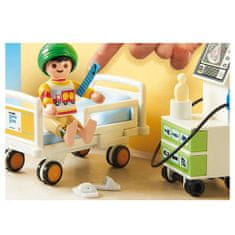 Playmobil Krankenzimmer | z otrokom, Gradbeni materiali, gradbeništvo PLA70192
