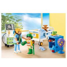 Playmobil Krankenzimmer | z otrokom, Gradbeni materiali, gradbeništvo PLA70192