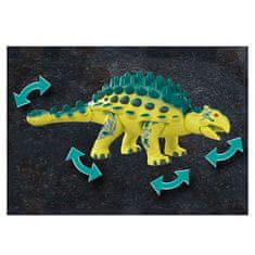 Playmobil Zaščita bojnih robotov Saichania , Dinozavri, 73 kosov