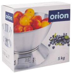 Orion Kuhinjska tehtnica, digitalna, iz nerjavečega jekla, 5 kg