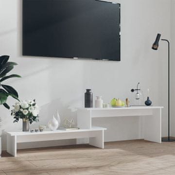 Vidaxl vidaXL TV omarica bela 180x30x43 cm material na osnovi lesa