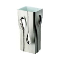 Rosenthal ROSENTHAL LAPP ZAHA HADID Vaza platina 30 cm +