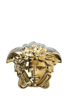 Rosenthal Versace ROSENTHAL VERSACE MEDUSA GRANDE Vaza 15 cm zlata