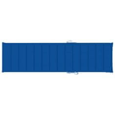 Vidaxl Blazina za ležalnik kraljevsko modra 200x50x3 cm oxford tkanina