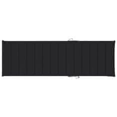 Vidaxl Blazina za ležalnik črna 200x70x3 cm oxford tkanina