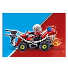 Playmobil STUNT SHOW FIRE QUAD 70554, STUNT SHOW FIRE QUAD 70554