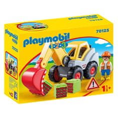 Playmobil Bager z lopato , Gradbeni materiali, gradbeništvo PLA70125