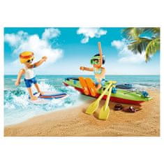 Playmobil VOZILO ZA PLAŽO S KANUOM 70436, VOZILO ZA PLAŽO S KANUOM 70436