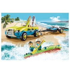 Playmobil VOZILO ZA PLAŽO S KANUOM 70436, VOZILO ZA PLAŽO S KANUOM 70436