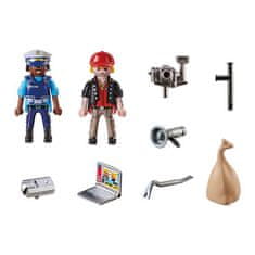 Playmobil Začetni paket Policijska postaja 70498, Začetni paket Policijska postaja 70498