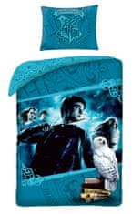 Halantex Premium posteljnina Harry Potter modra Bombaž, 140/200, 70/90 cm