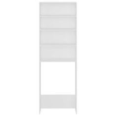 Vidaxl Omara za pralni stroj bela 64x24x190 cm