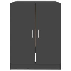 Vidaxl Omara za pralni stroj siva 71x71,5x91,5 cm