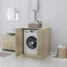 Greatstore Omara za pralni stroj sonoma hrast 71x71,5x91,5 cm