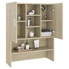 Vidaxl Omara za pralni stroj sonoma hrast 70,5x25,5x90 cm