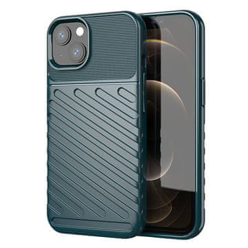HURTEL Thunder Case Fleksibilna TPU ovitek za iPhone 13 mini - Zelena