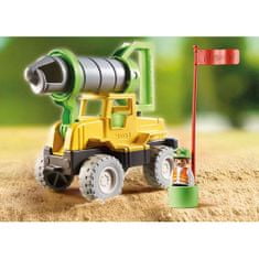 Playmobil Vrtalno vozilo , Gradbeni materiali, gradbeništvo PLA70064