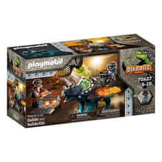 Playmobil Triceratops spor glede legendarnih kamnov , Dinozavri, 40 kosov