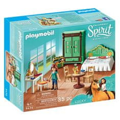 Playmobil Spalnica za Lucky, Luckyjeva spalnica