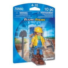 Playmobil gradbeni delavec, Konstrukcija, 10 kosov